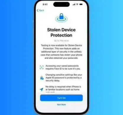 黄埔苹果授权维修店分享被盗设备保护功能开启方法 