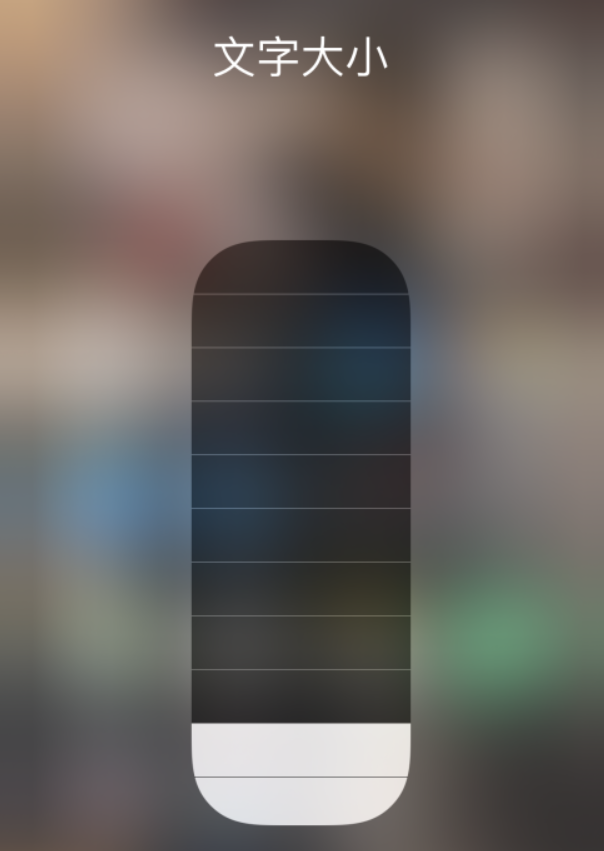 黄埔苹果手机维修分享小技巧：在 iPhone 控制中心快速调节字体大小 