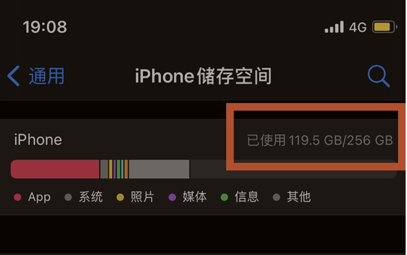 黄埔苹果13维修分享iPhone13如何查看剩余内存 