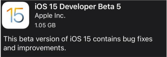 黄埔苹果手机维修分享如何升级到iOS15.0 beta5 