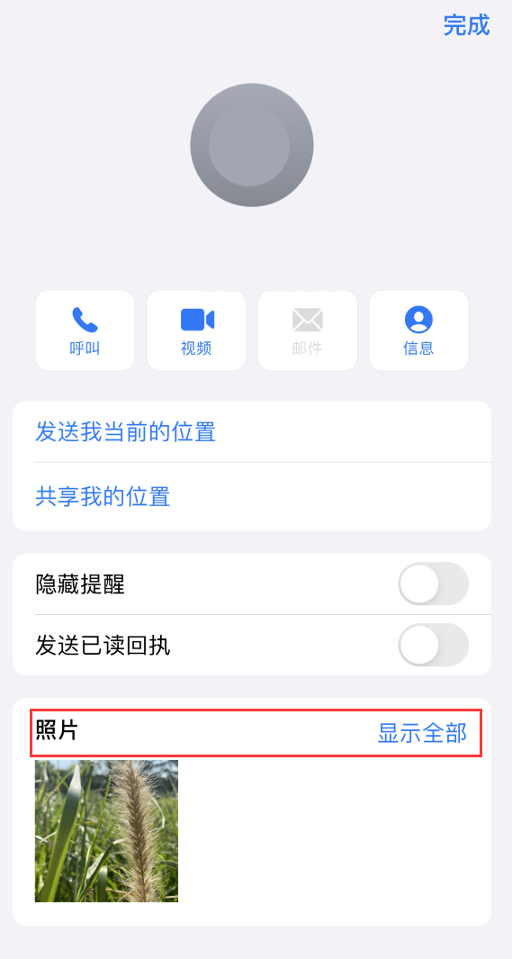 黄埔苹果手机维修分享如何快速查找 iMessage 信息中的图片等附件 